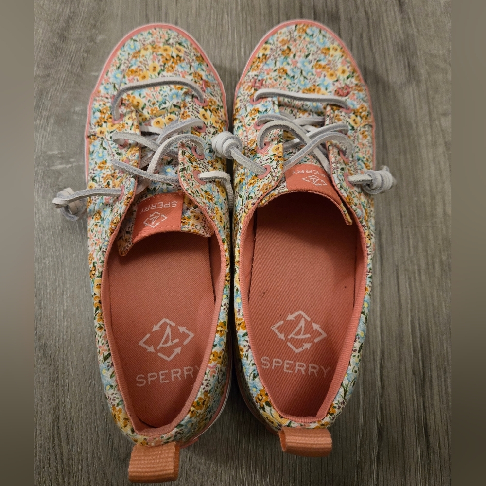 Sperry Women's Floral Canvas Sneakers - Multicolor - Picture 5 of 6